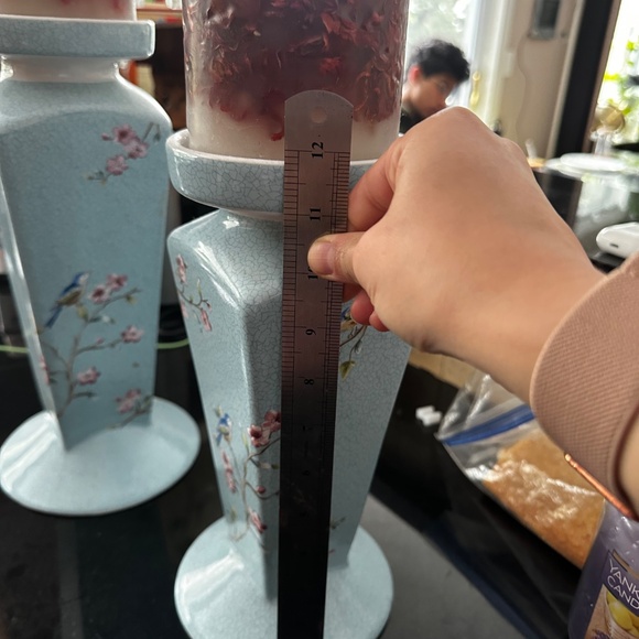 Beautiful and unique stone ware candle stands - Picture 3 of 5